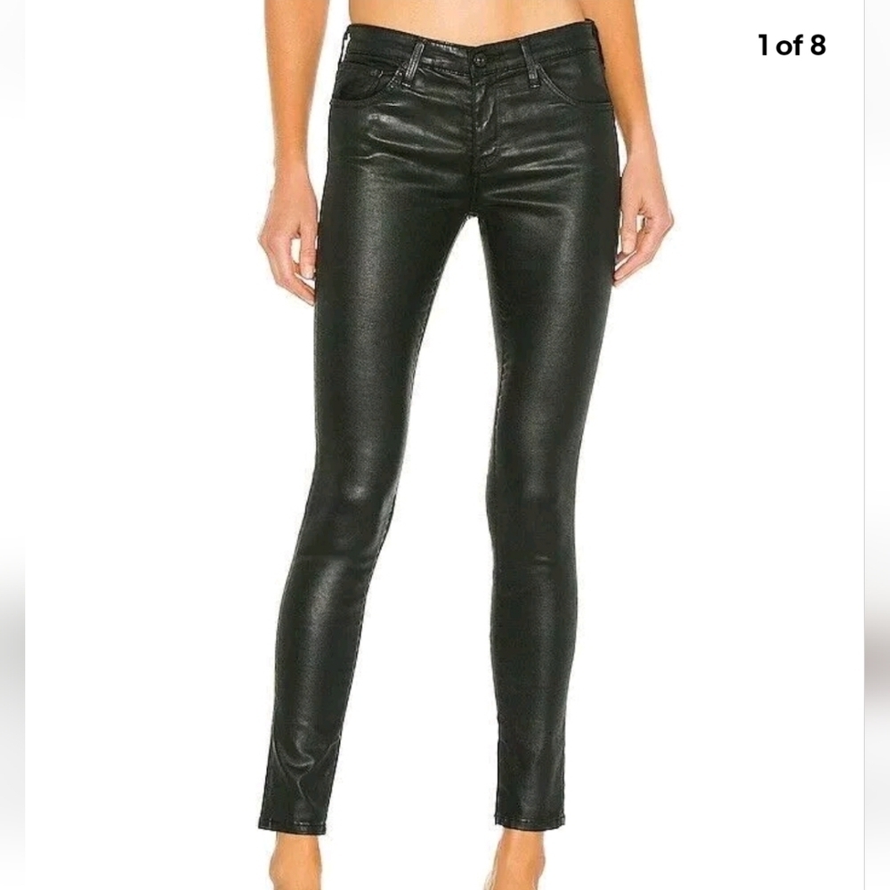 AG Adriano Goldschmied Farrah Leather Pants